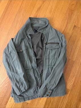J. Crew Military-Style Field Jacket in Olive